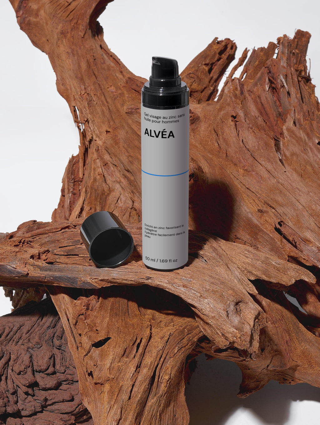 Gel visage au zinc sans huile pour hommes