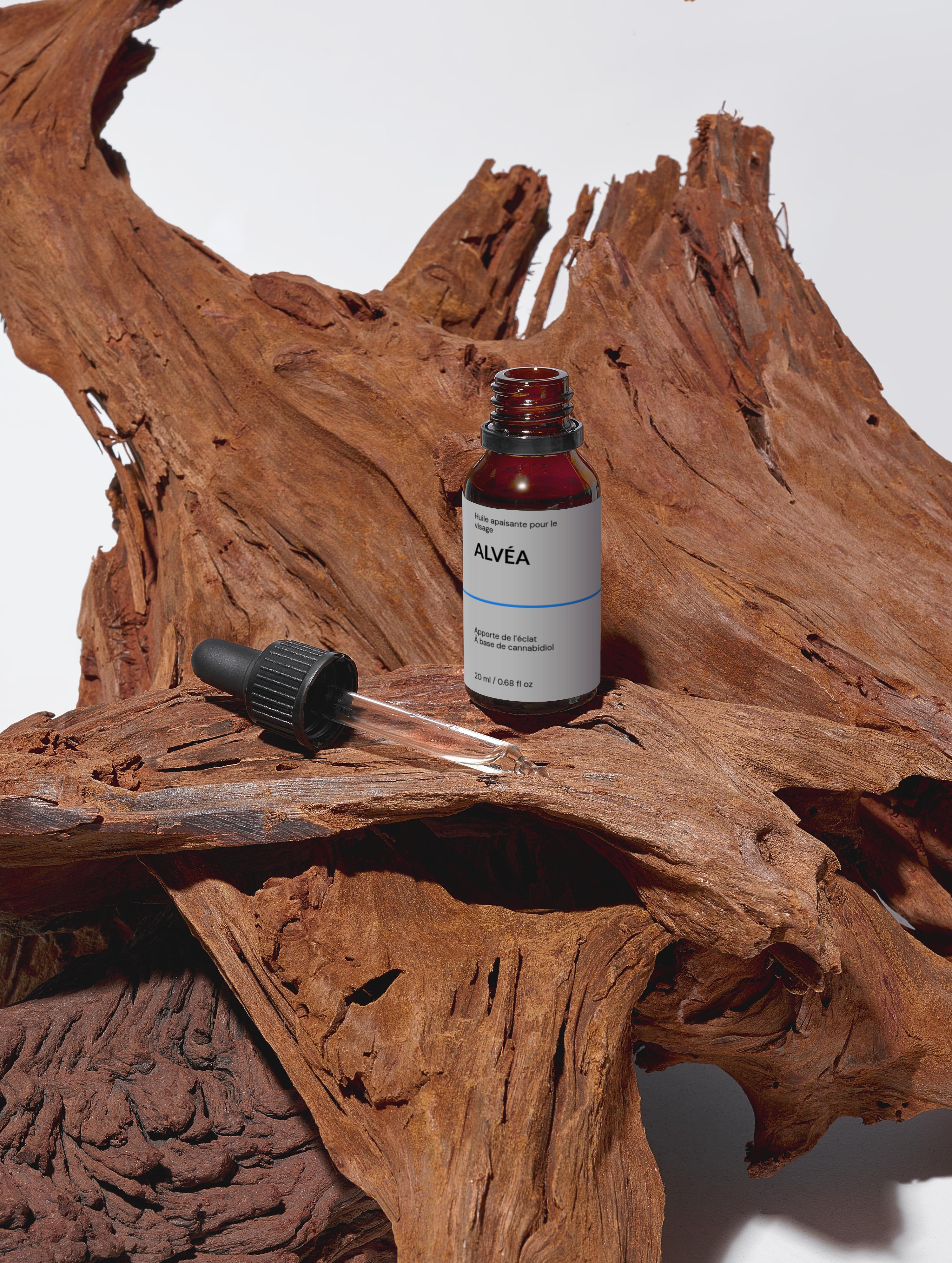 Huile apaisante pour le visage