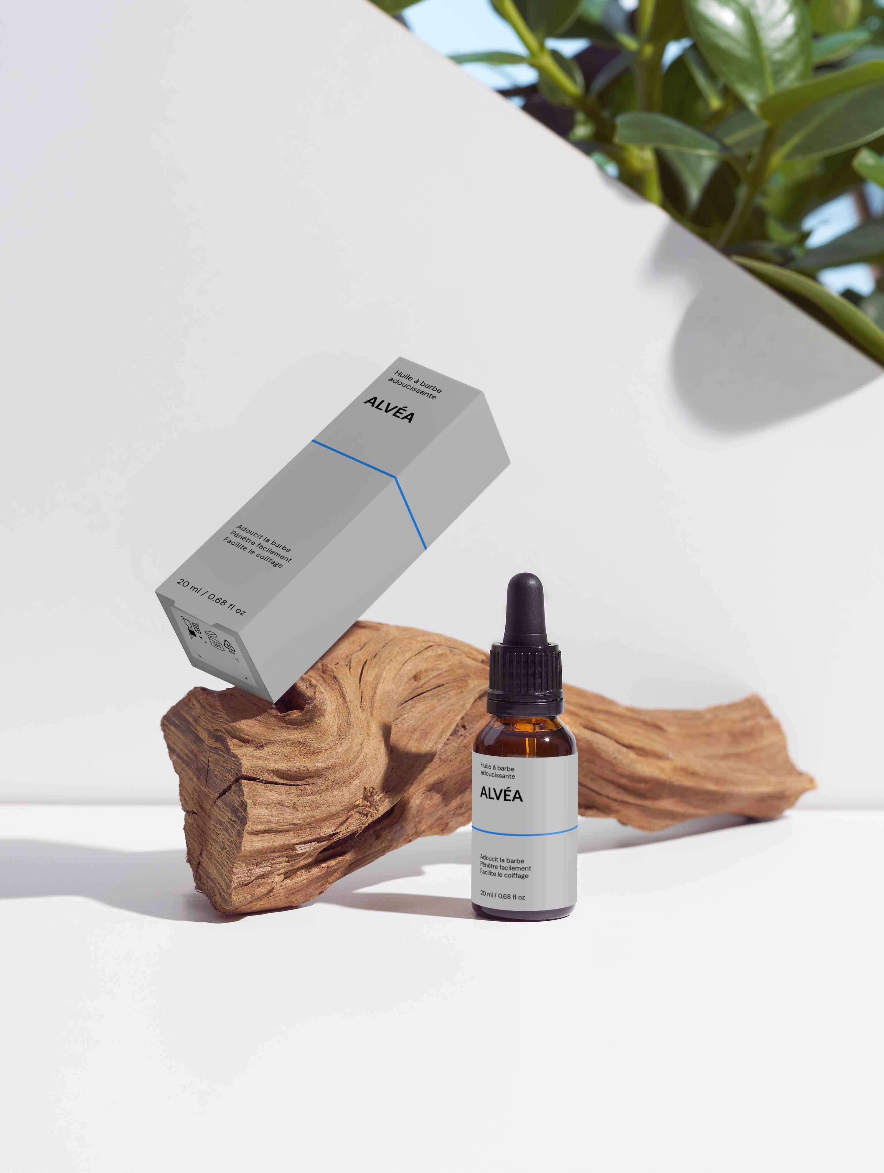 Huile à barbe adoucissante