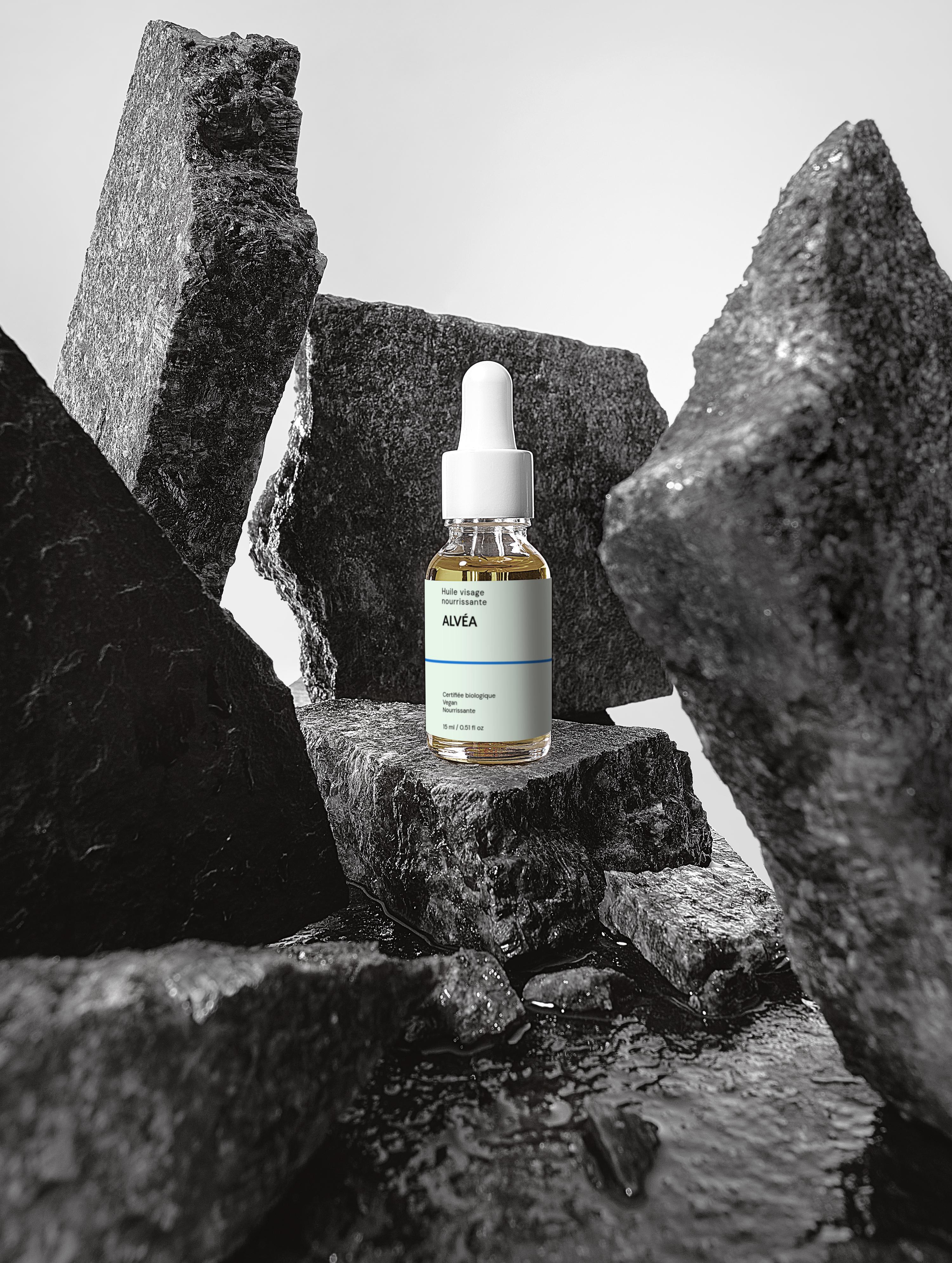 Huile visage nourrissante