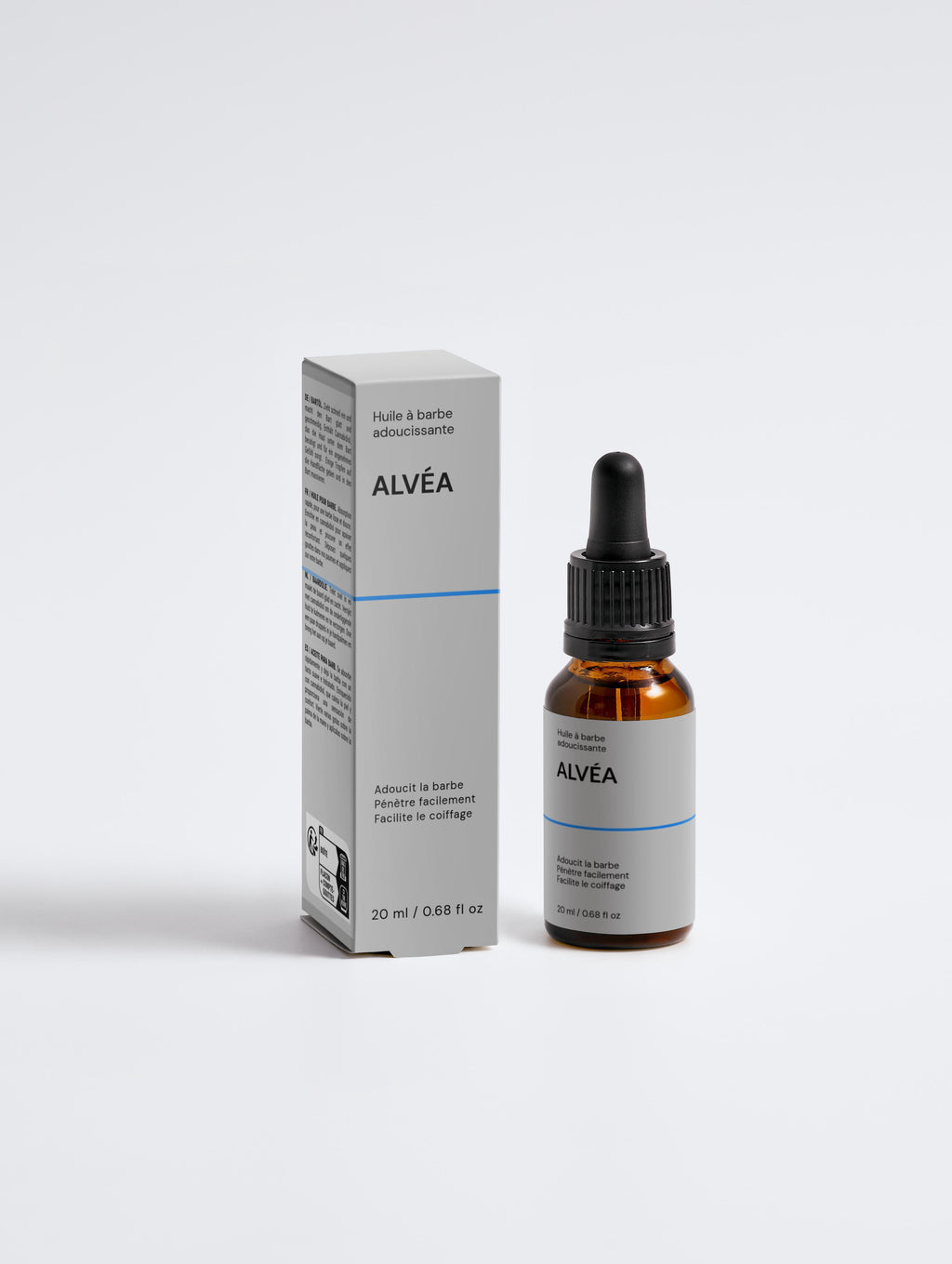 Huile à barbe adoucissante