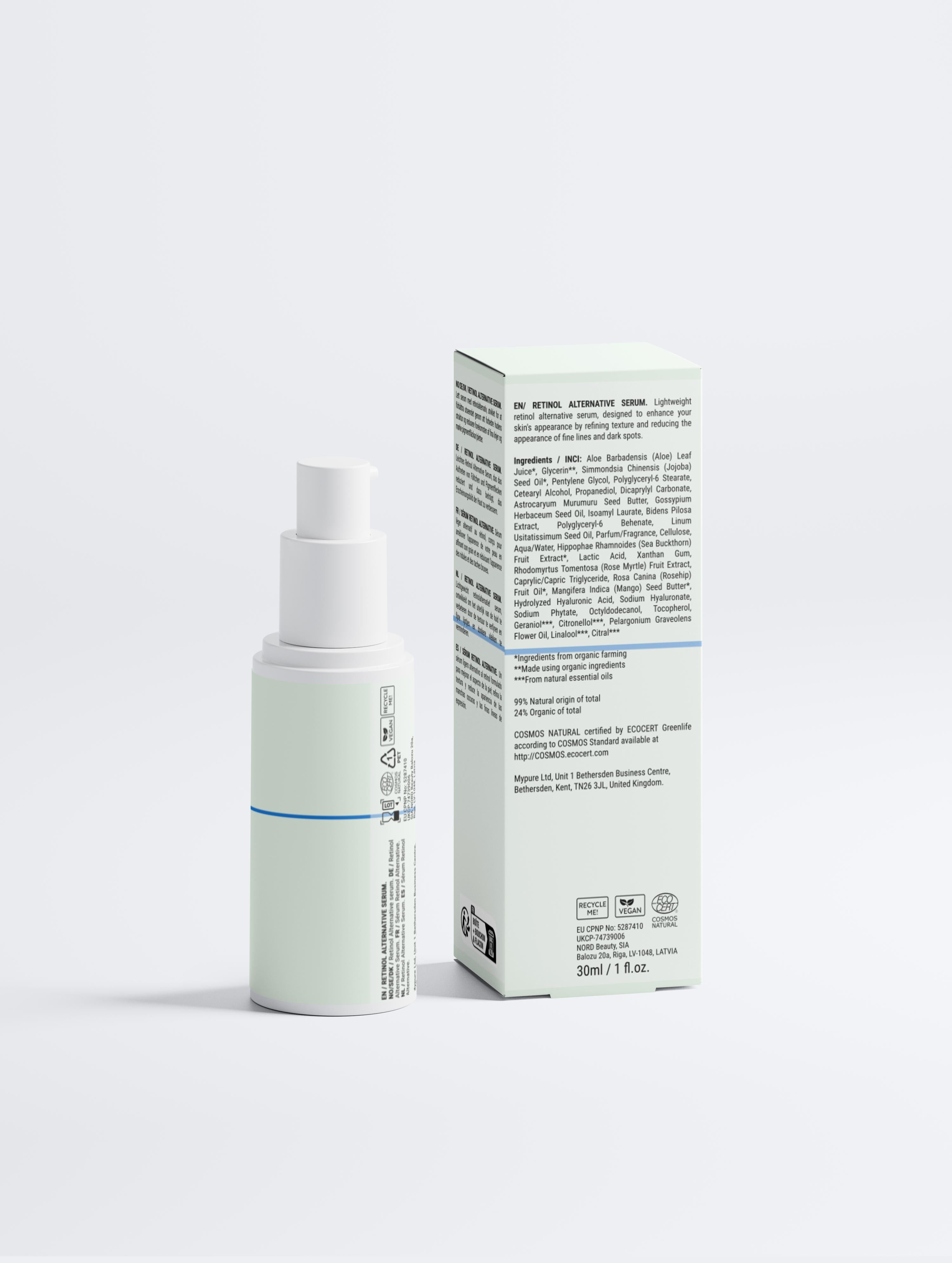 Sérum alternatif au rétinol