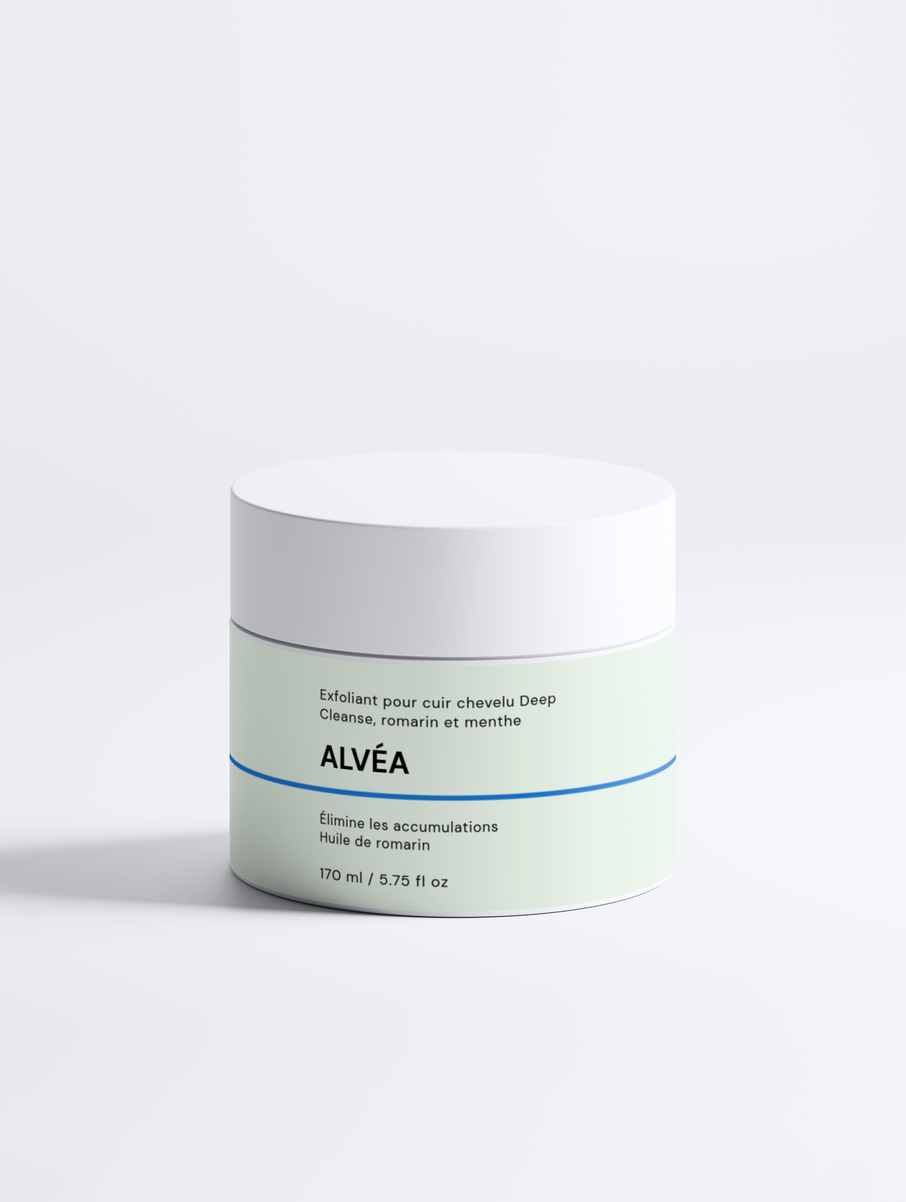 Exfoliant pour cuir chevelu Deep Cleanse, romarin et menthe