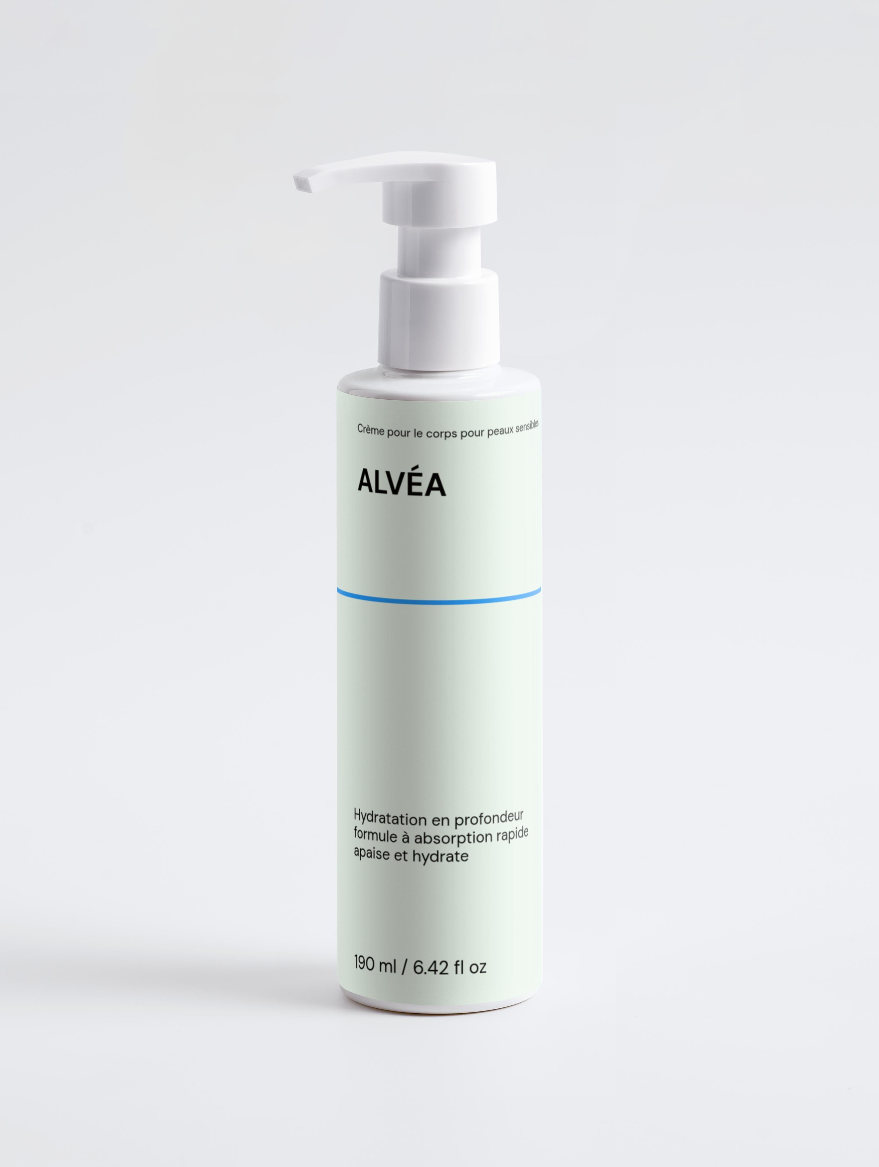 Crème pour le corps pour peaux sensibles