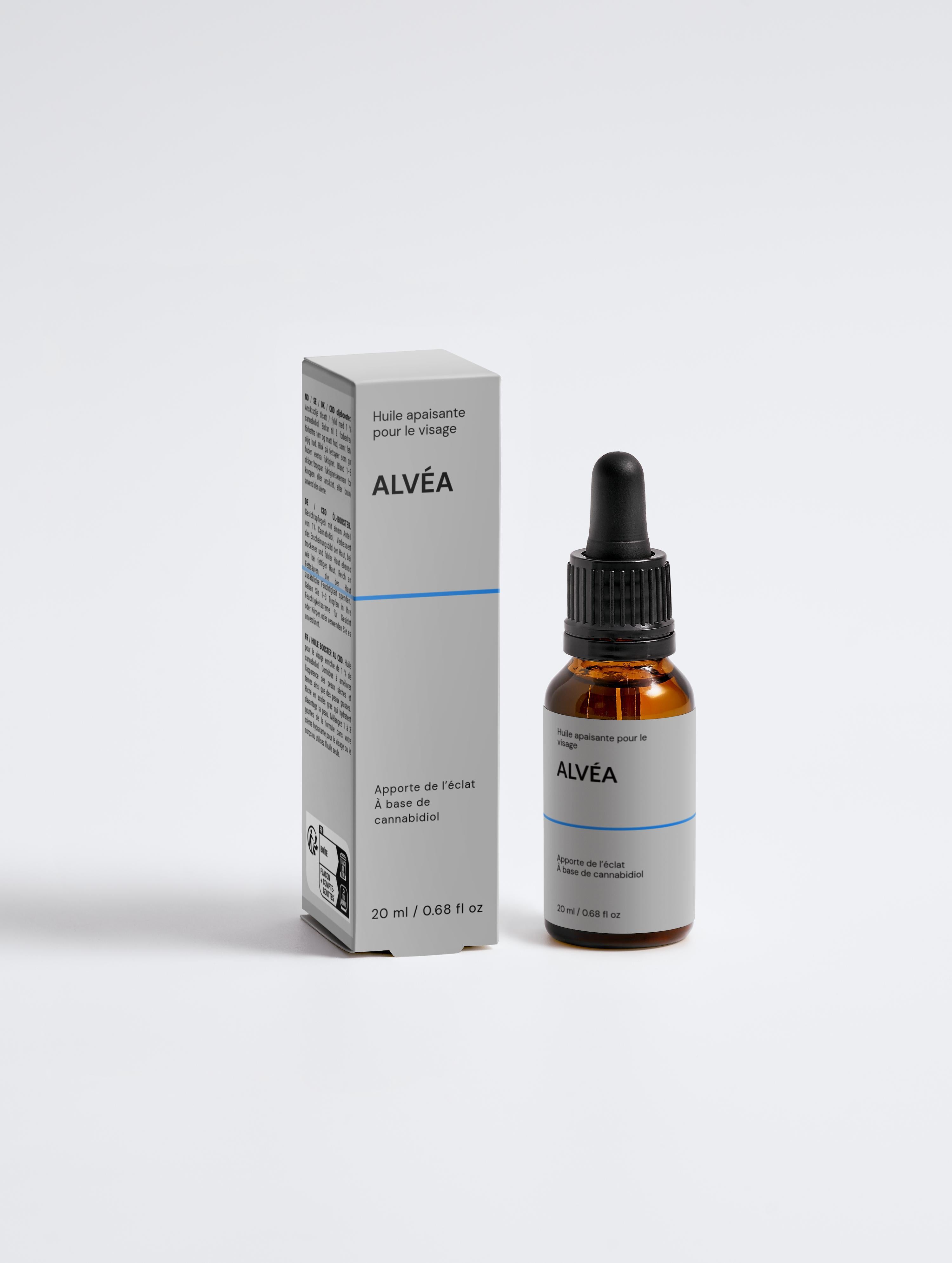 Huile apaisante pour le visage